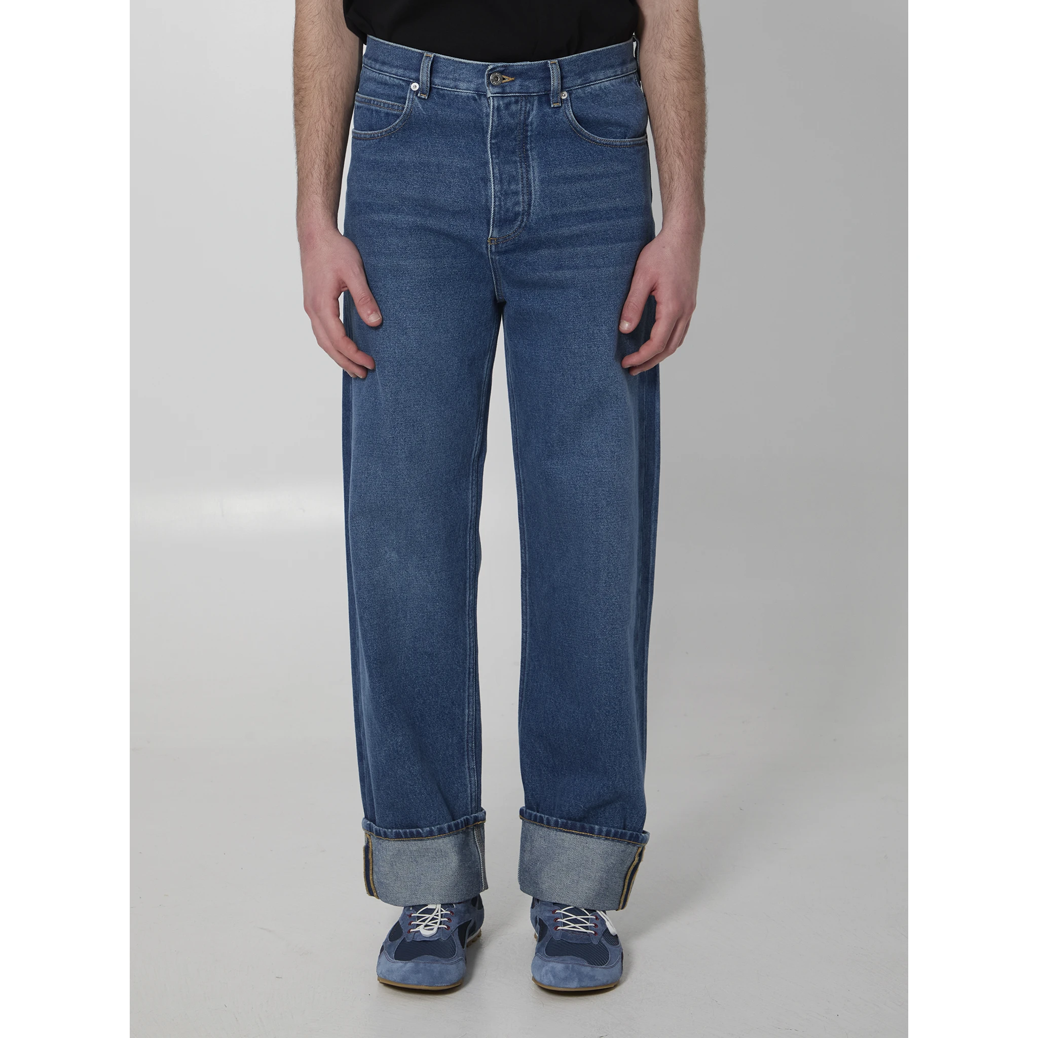 Cuffed jeans