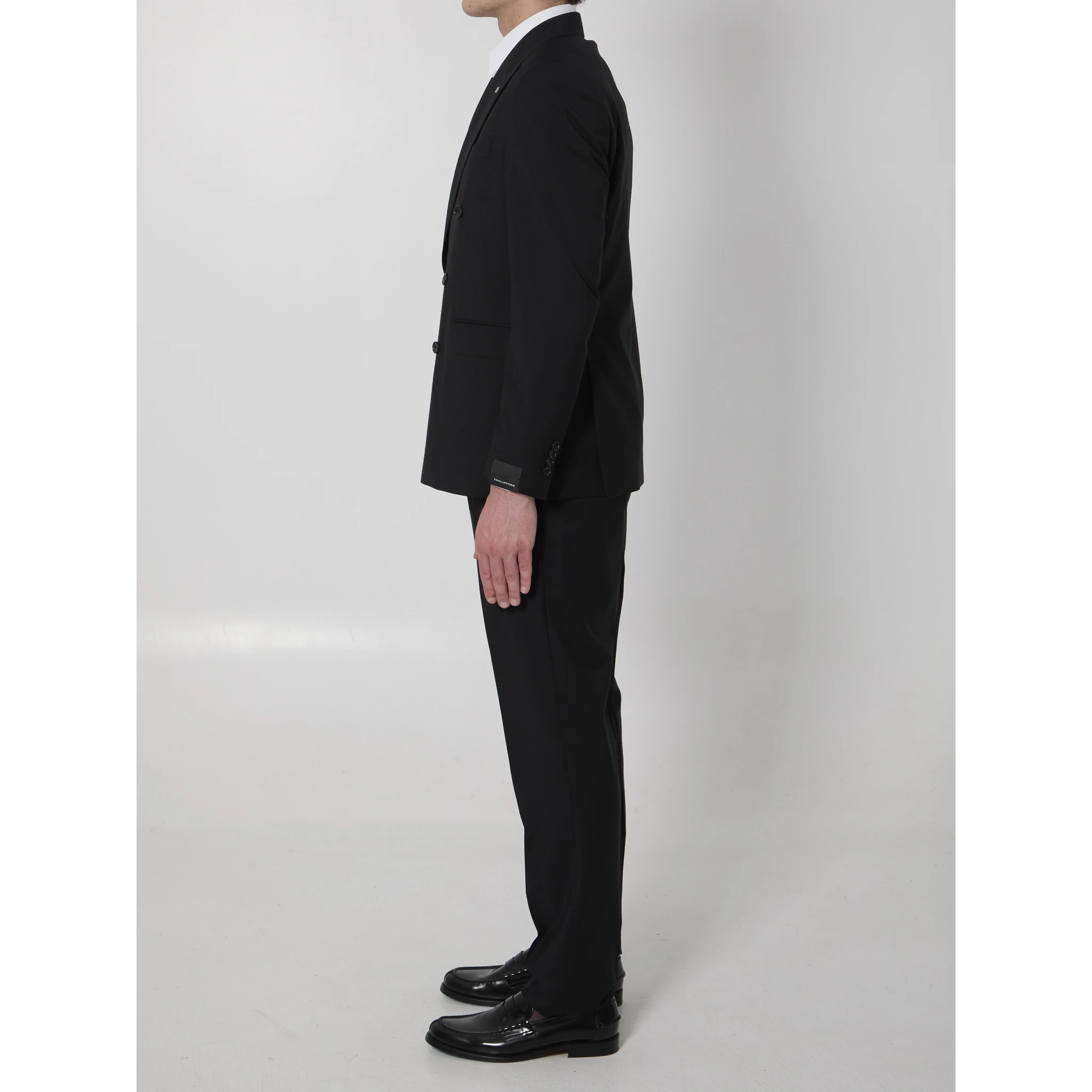 Super 110s virgin wool double-breasted suit