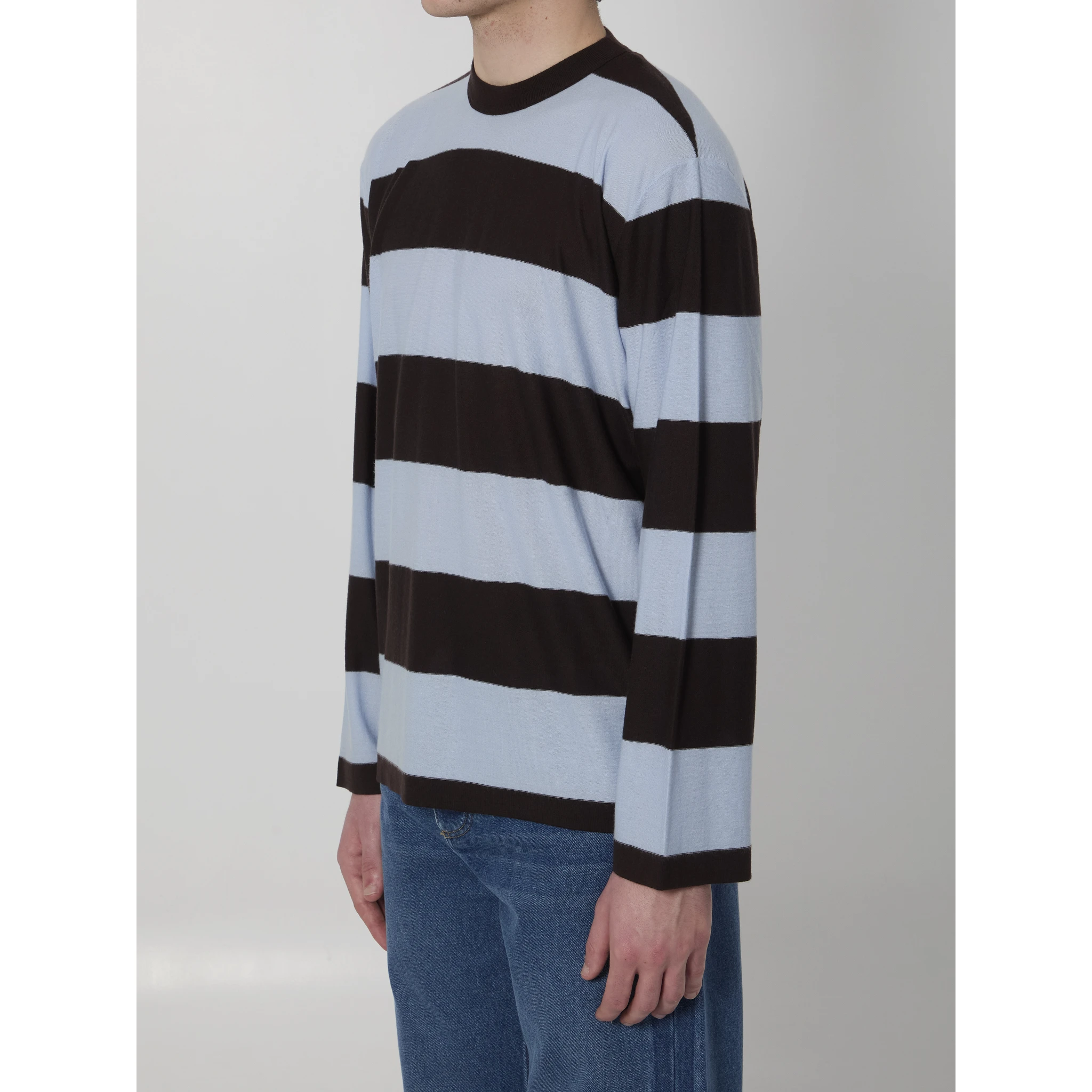 Striped cashmere sweater