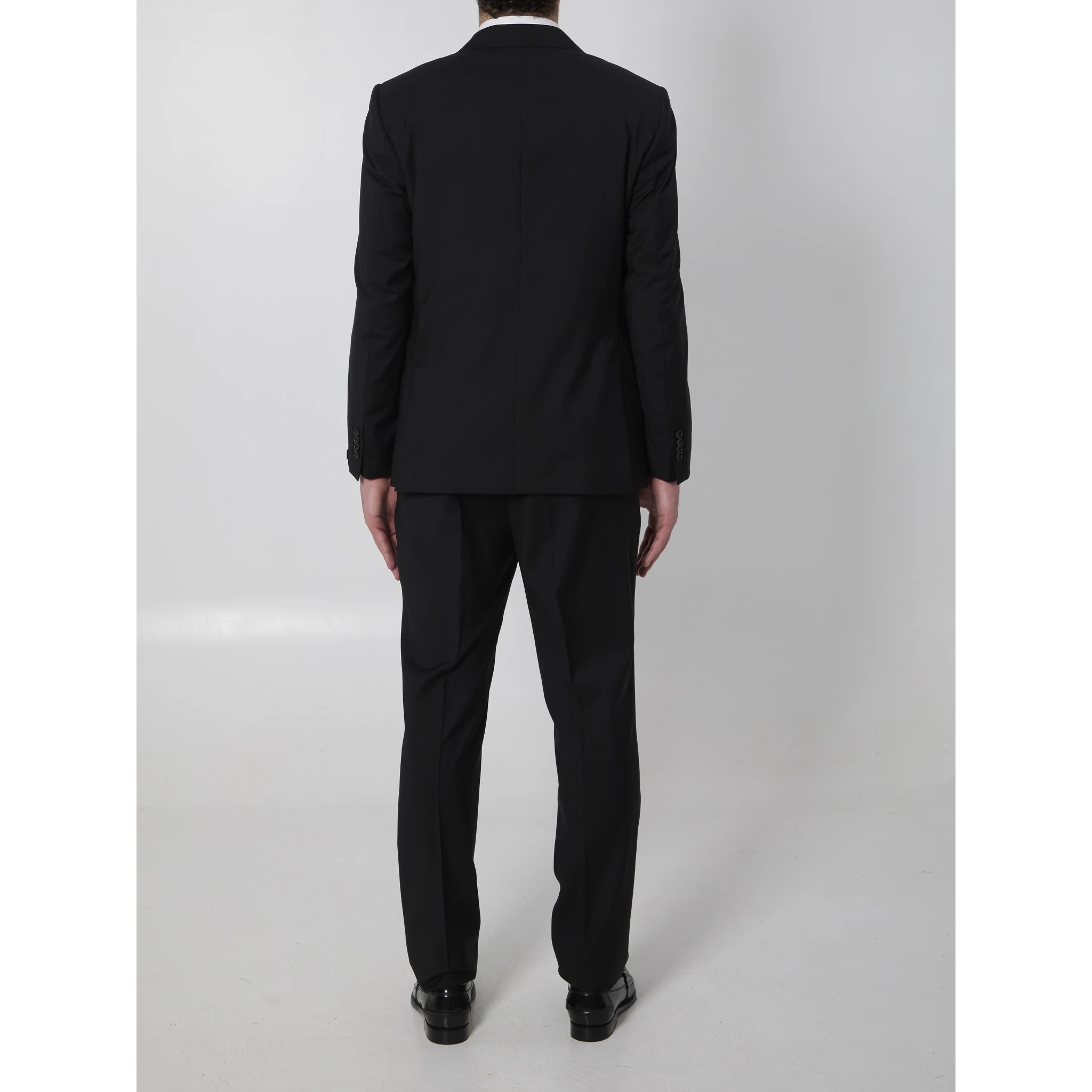 Super 110s virgin wool double-breasted suit