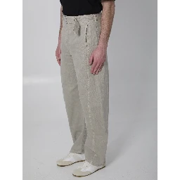 Twisted belted pants