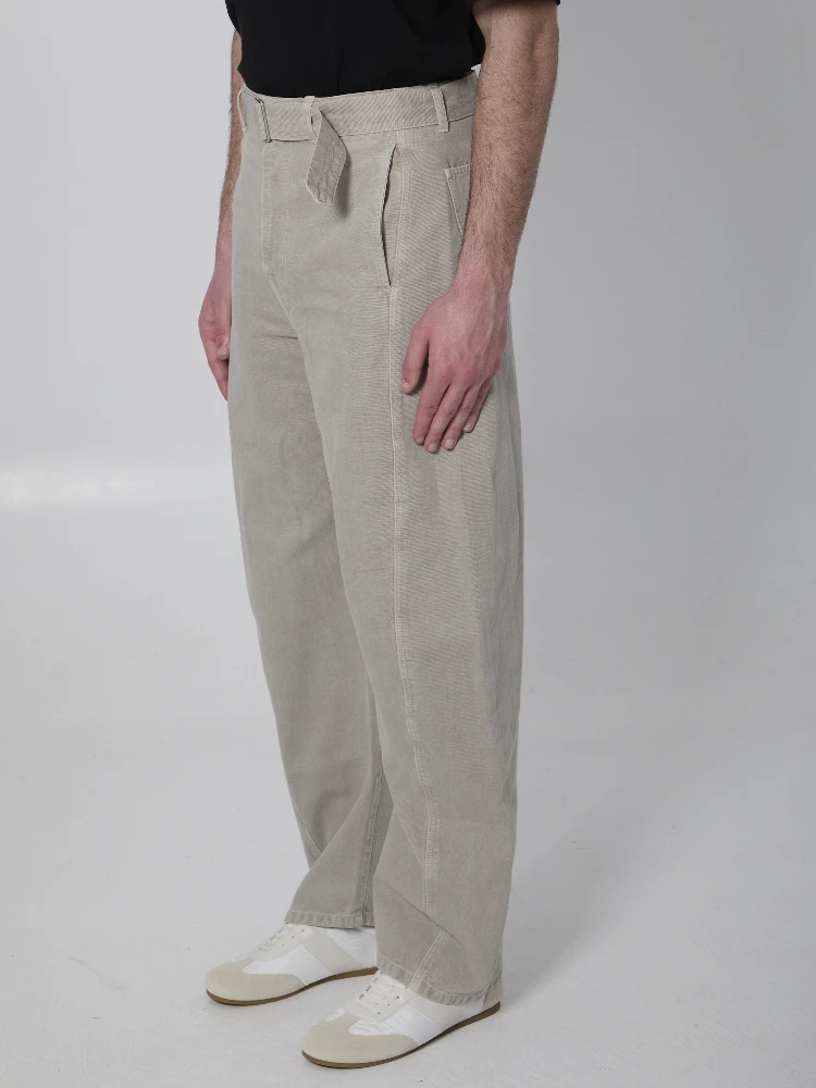 Twisted belted pants alternative