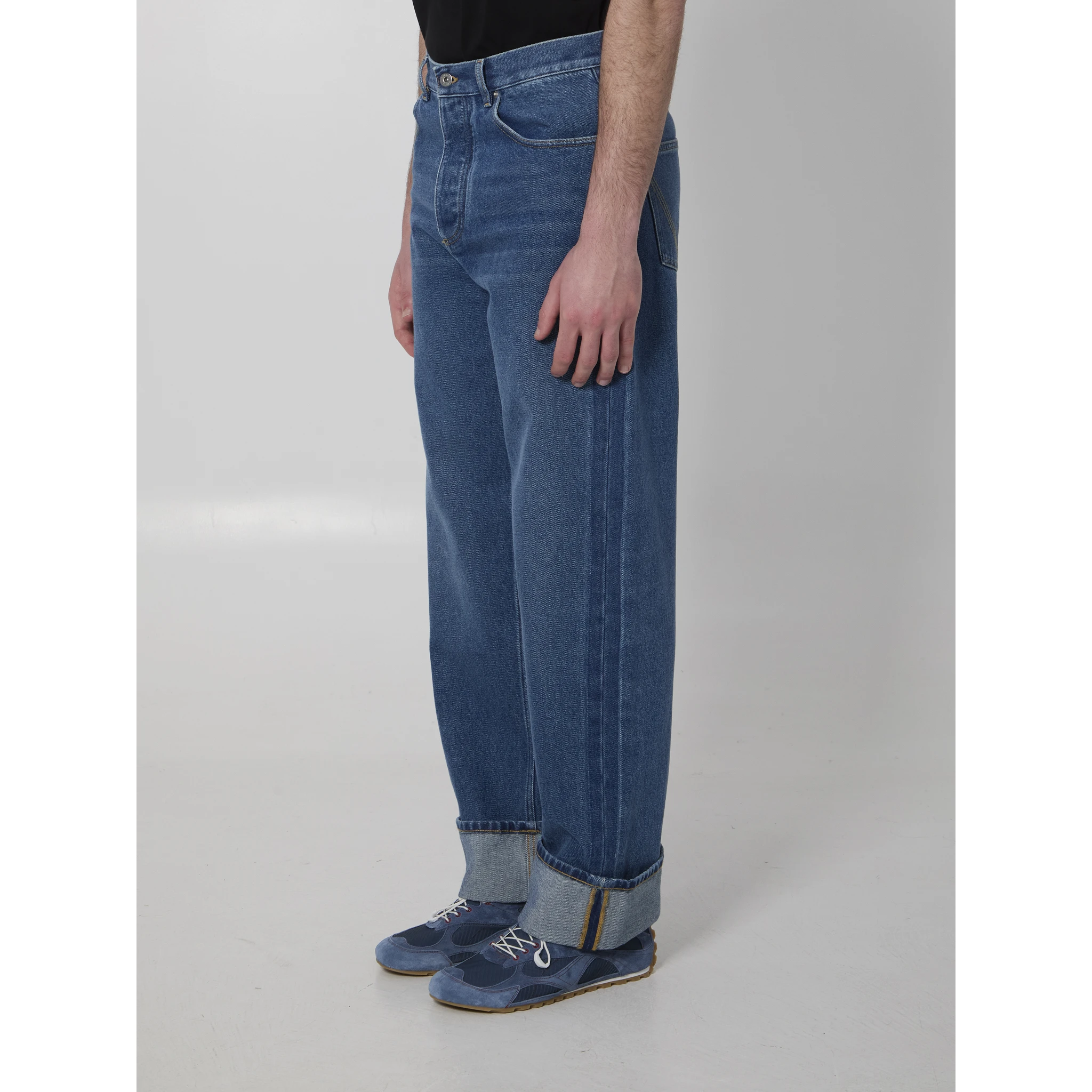 Cuffed jeans