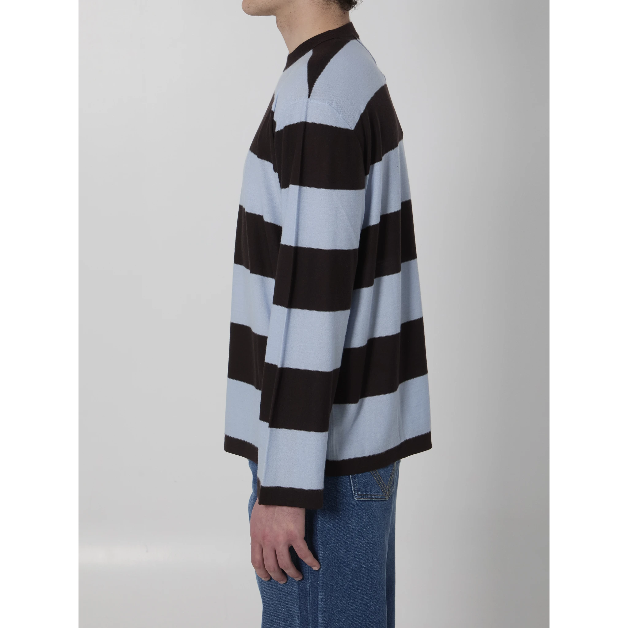 Striped cashmere sweater