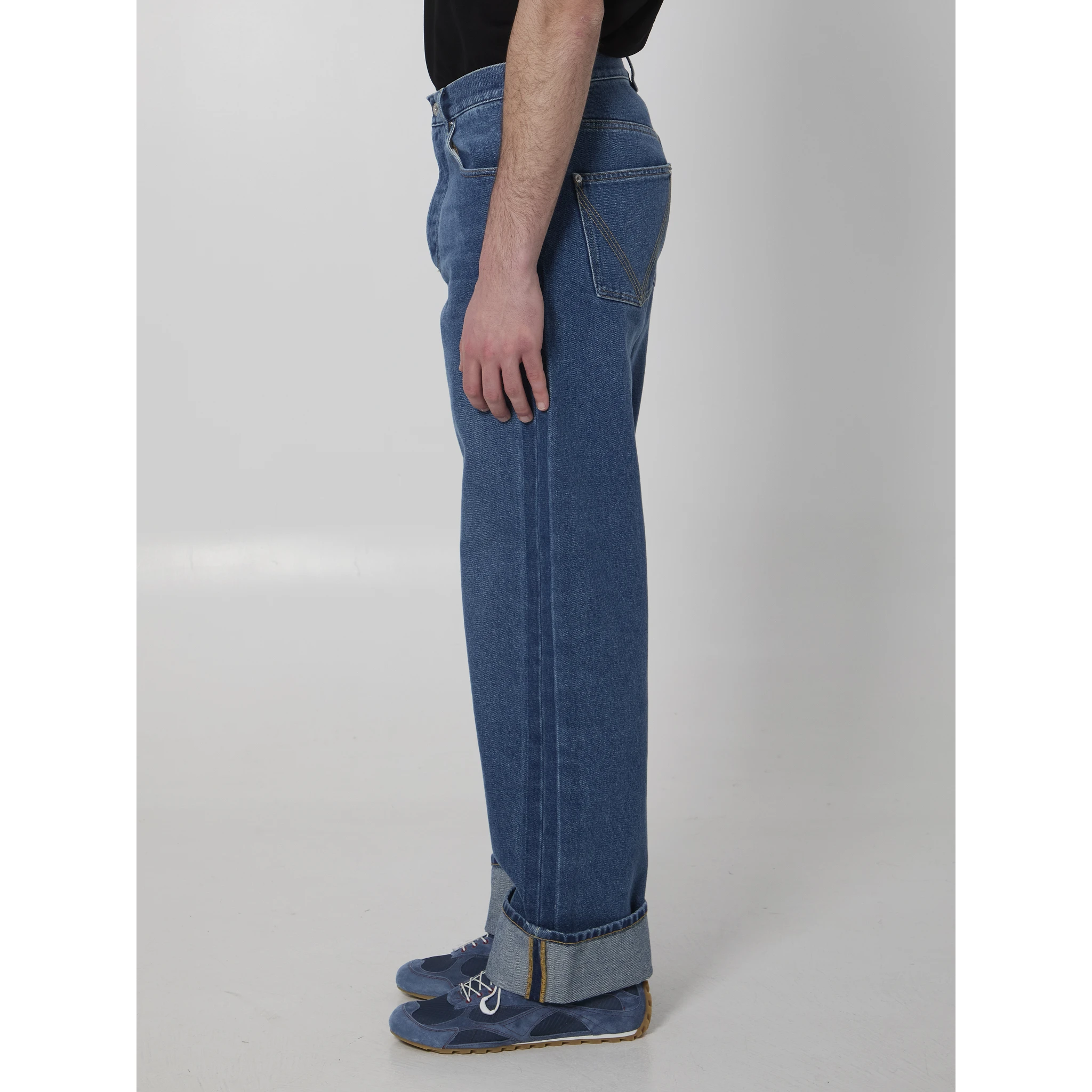 Cuffed jeans