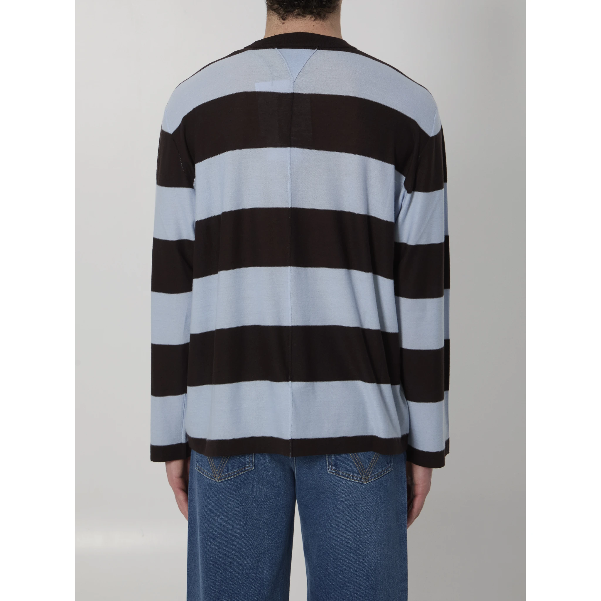 Striped cashmere sweater