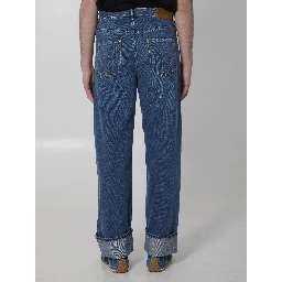 Cuffed jeans