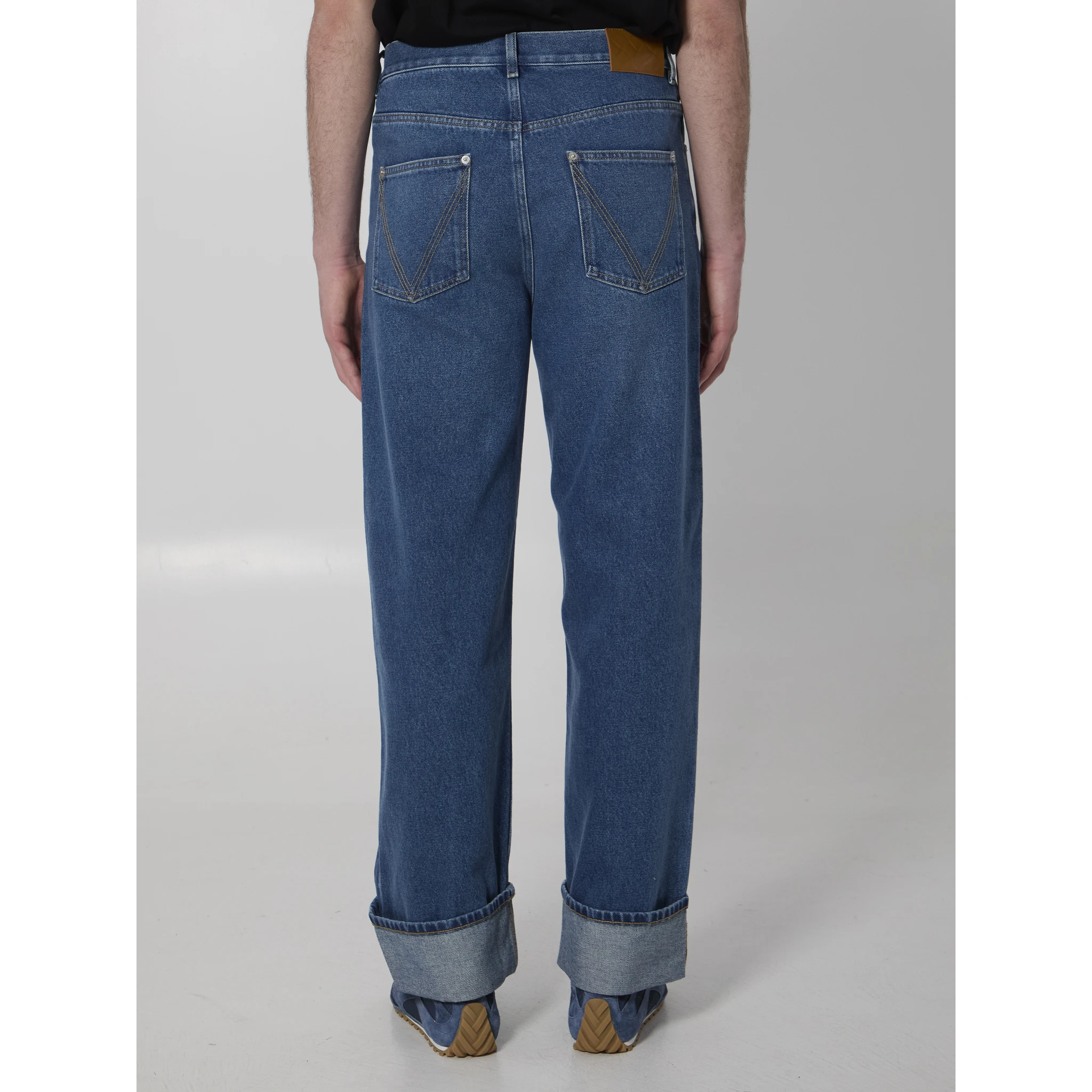 Cuffed jeans