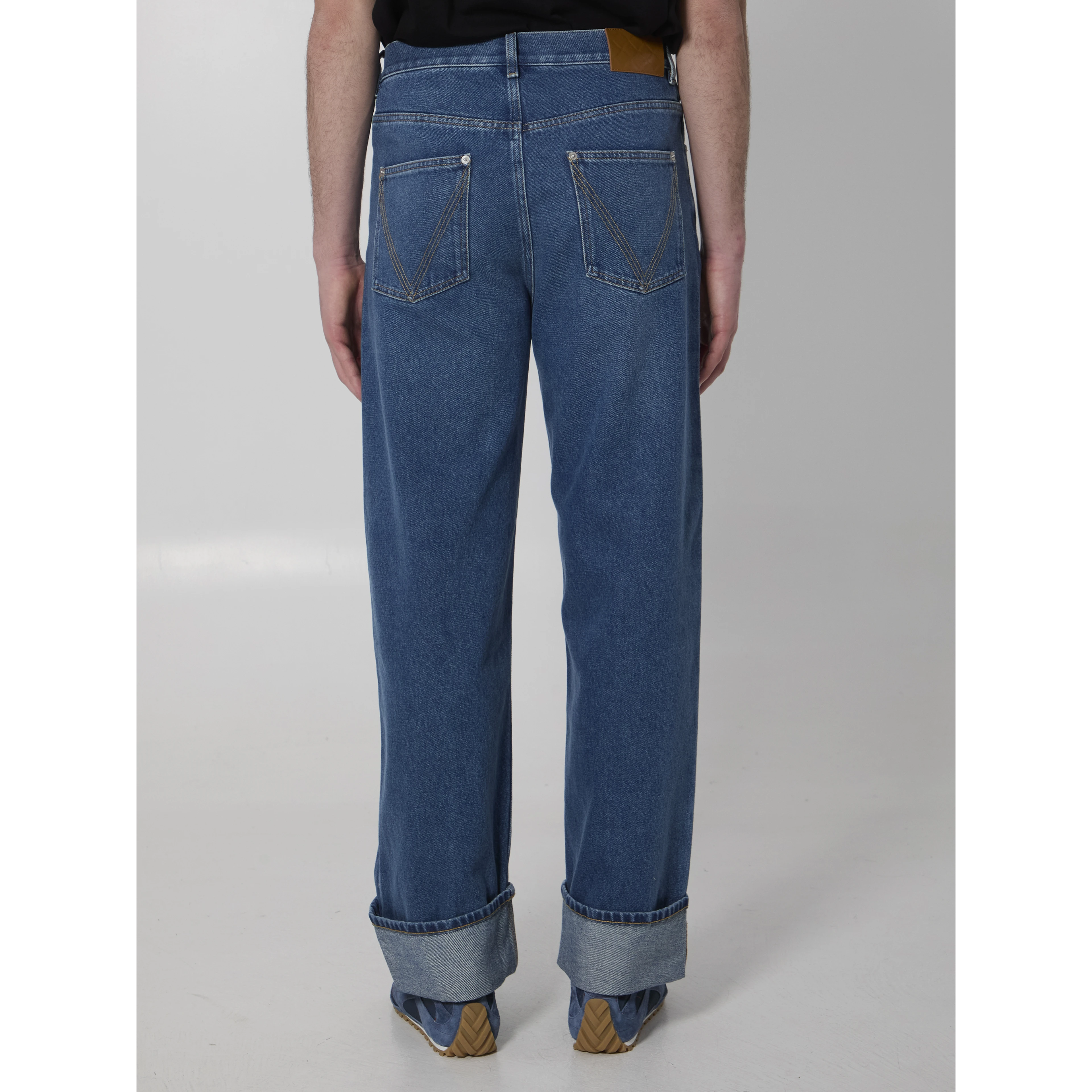 Cuffed jeans