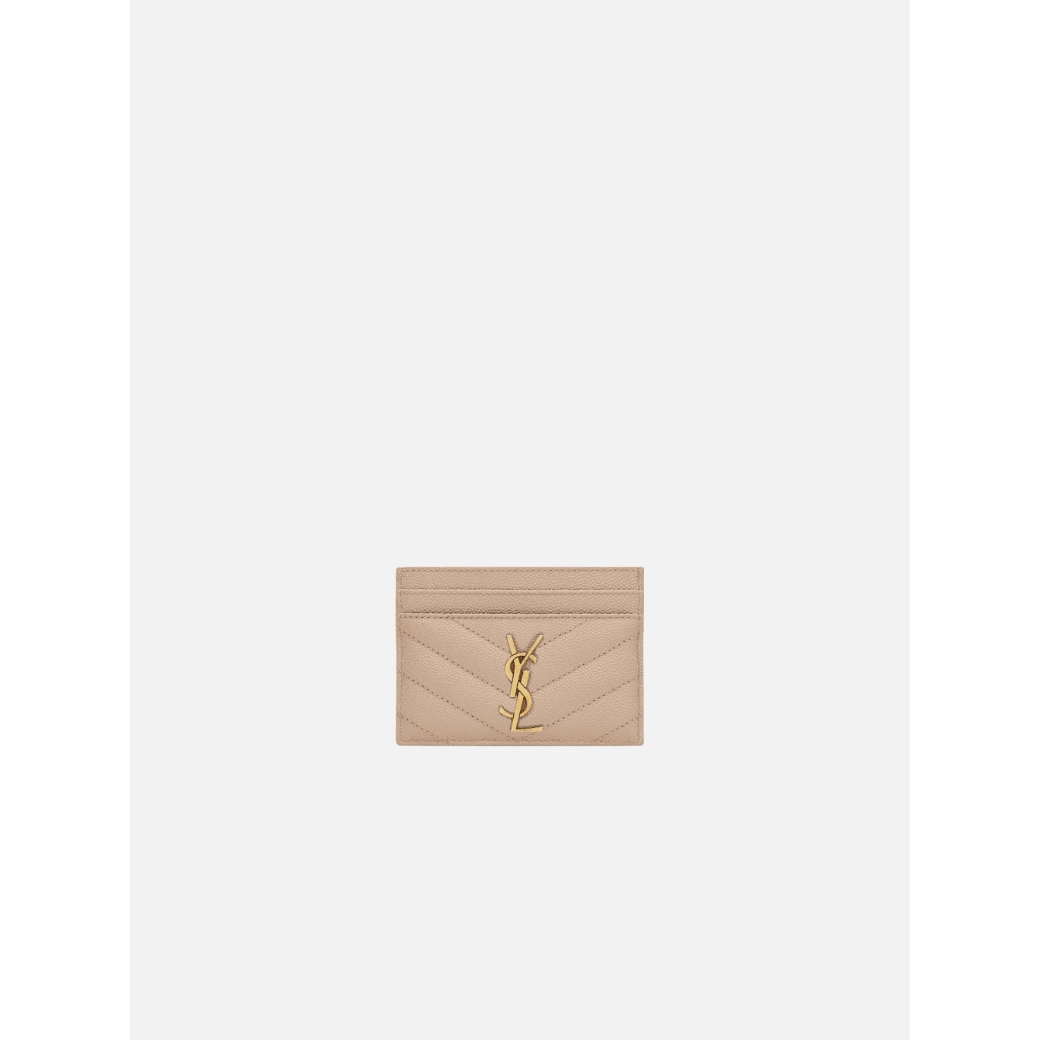 حامل بطاقة SAINT LAURENT CASSANDRE METELASSE