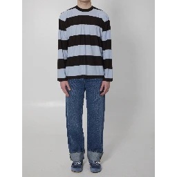 Striped cashmere sweater