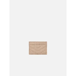 SAINT LAURENT CASSANDRE METELASSE card holder