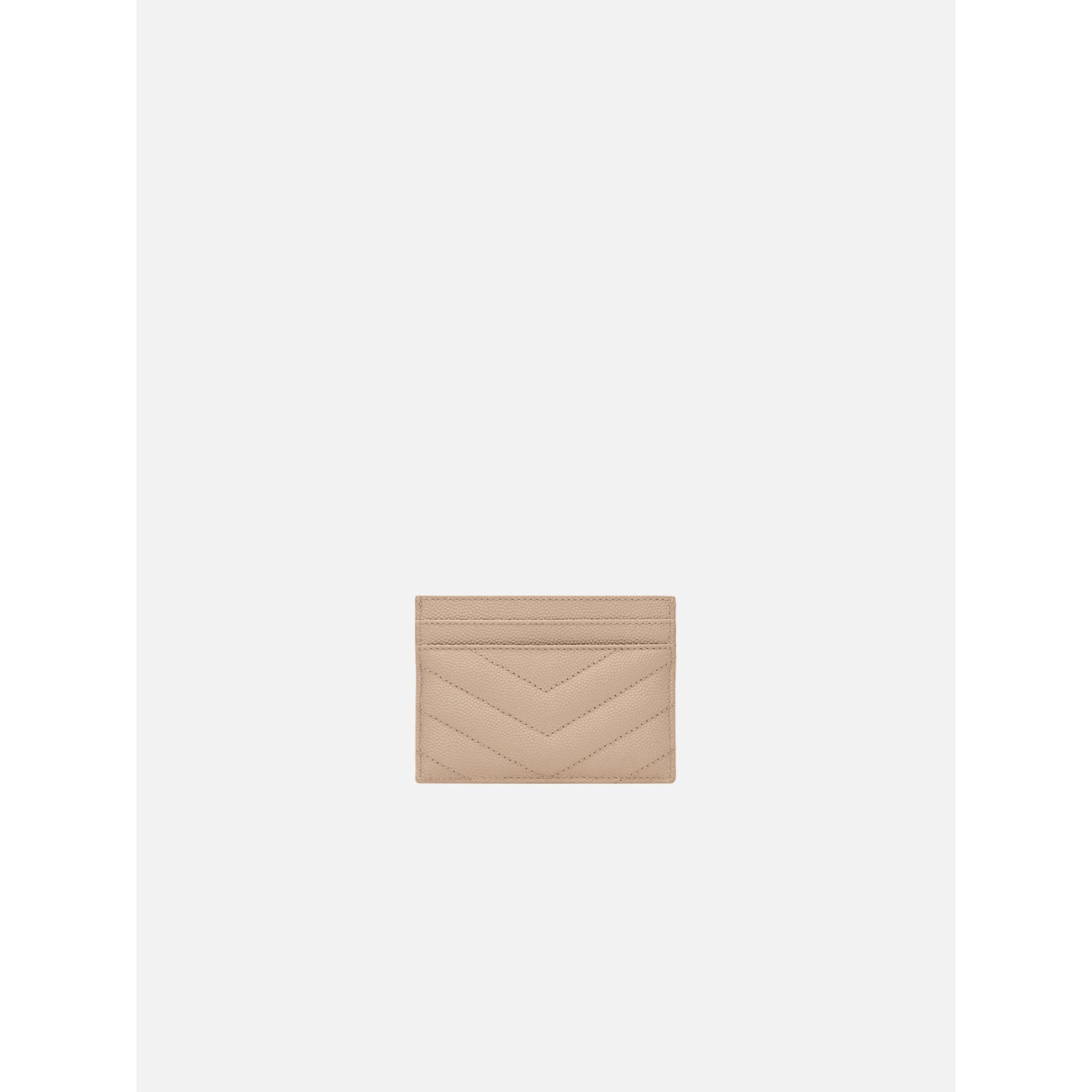 SAINT LAURENT CASSANDRE METELASSE card holder