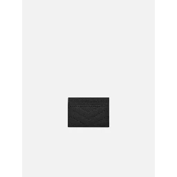 SAINT LAURENT CASSANDRE METELASSE card holder