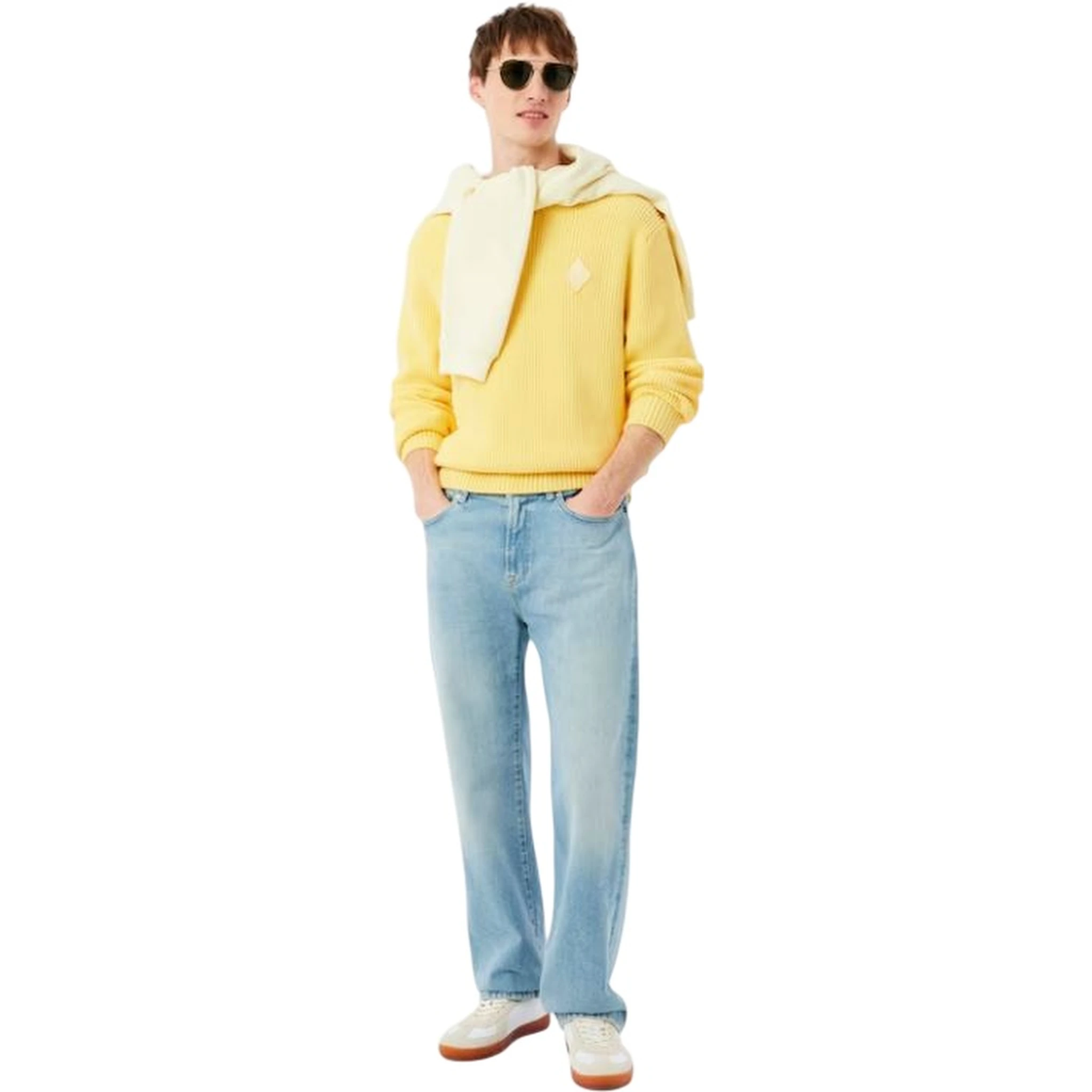 Lacoste Sweaters Yellow