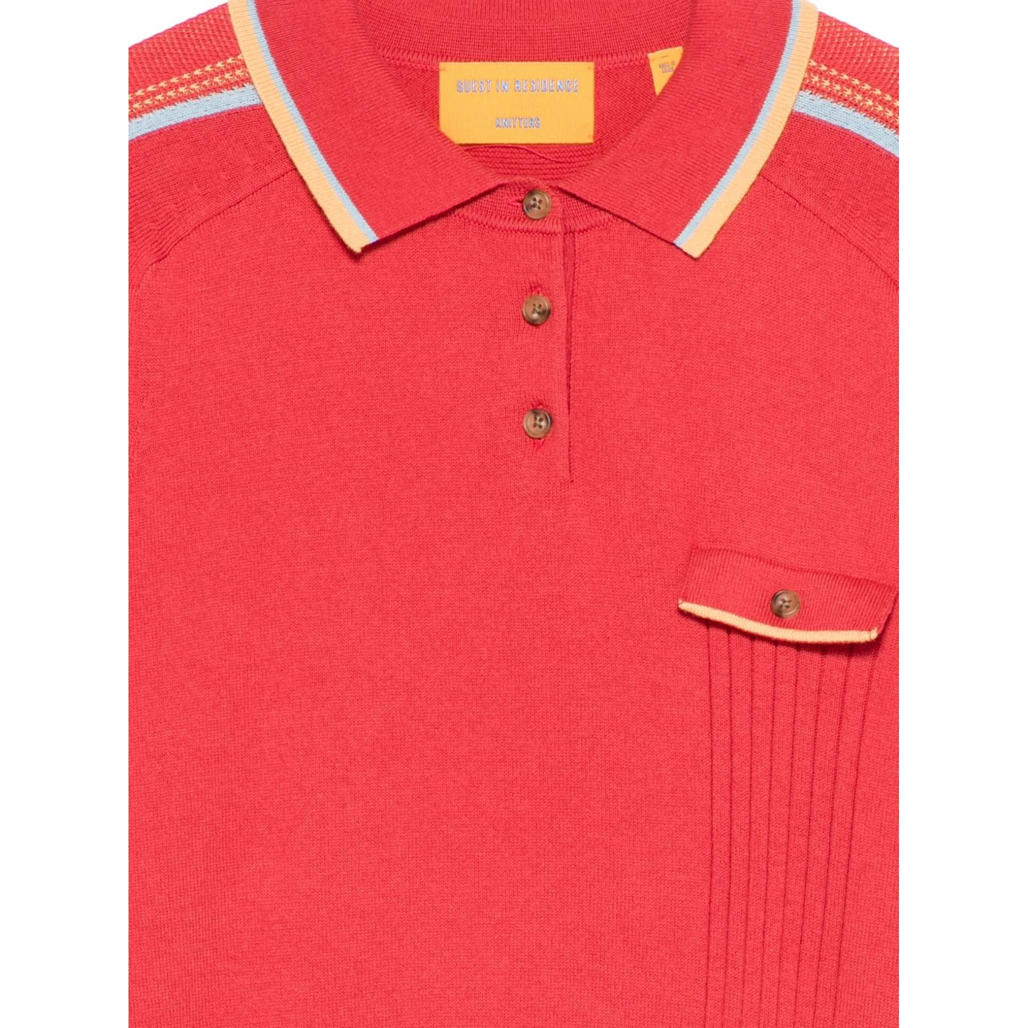 GUEST IN RESIDENCE T-shirts and Polos Red