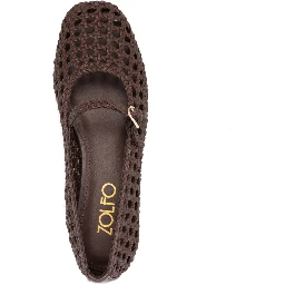 ZOLFO Flat shoes Brown