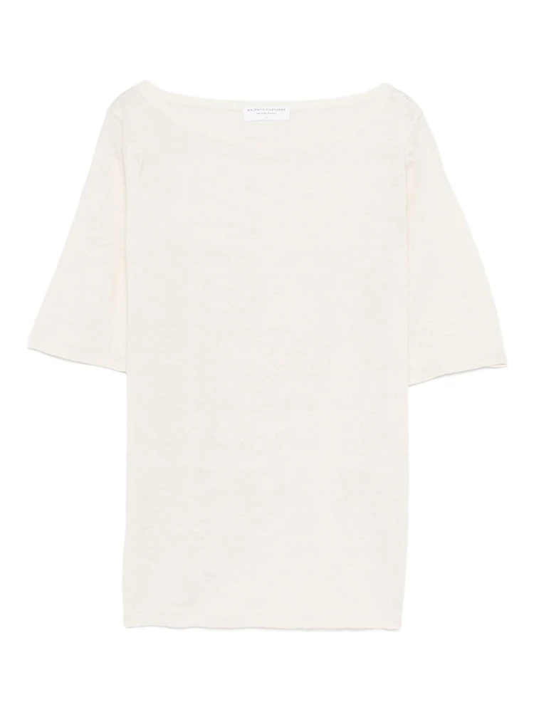Majestic Filatures T-shirts and Polos Beige