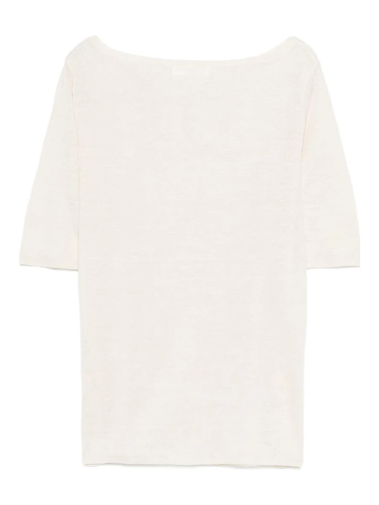 Majestic Filatures T-shirts and Polos Beige alternative