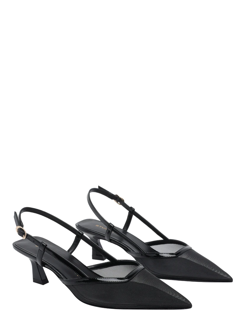 Stuart Weitzman With Heel Black