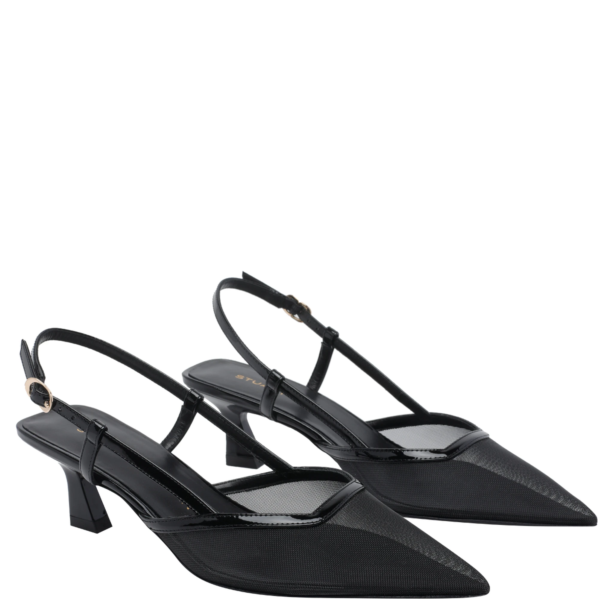 Stuart Weitzman With Heel Black
