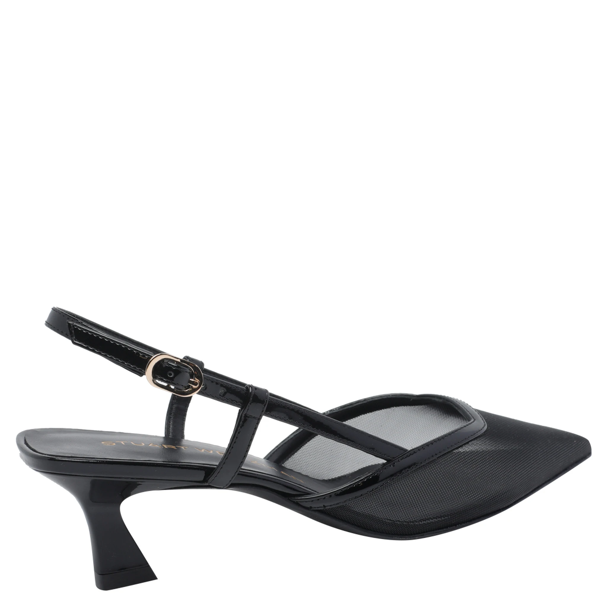 Stuart Weitzman With Heel Black