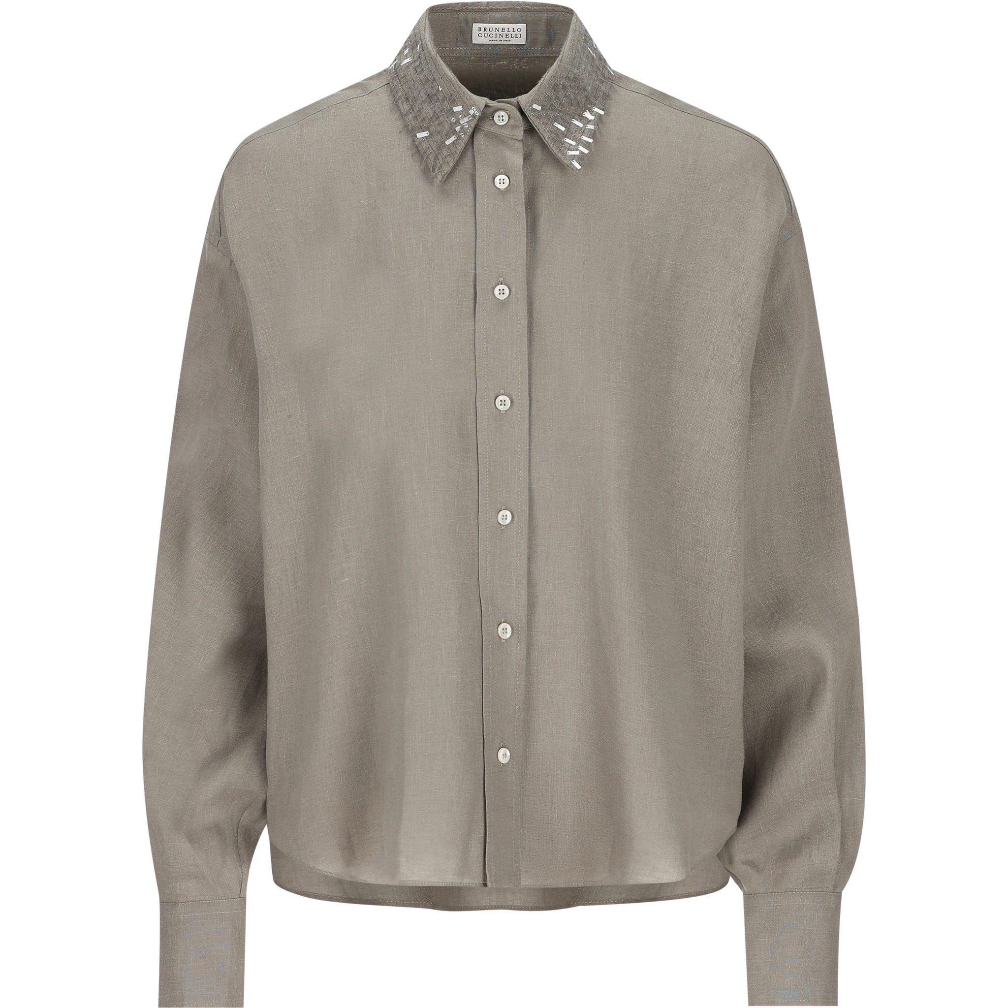 Brunello Cucinelli Shirts Grey