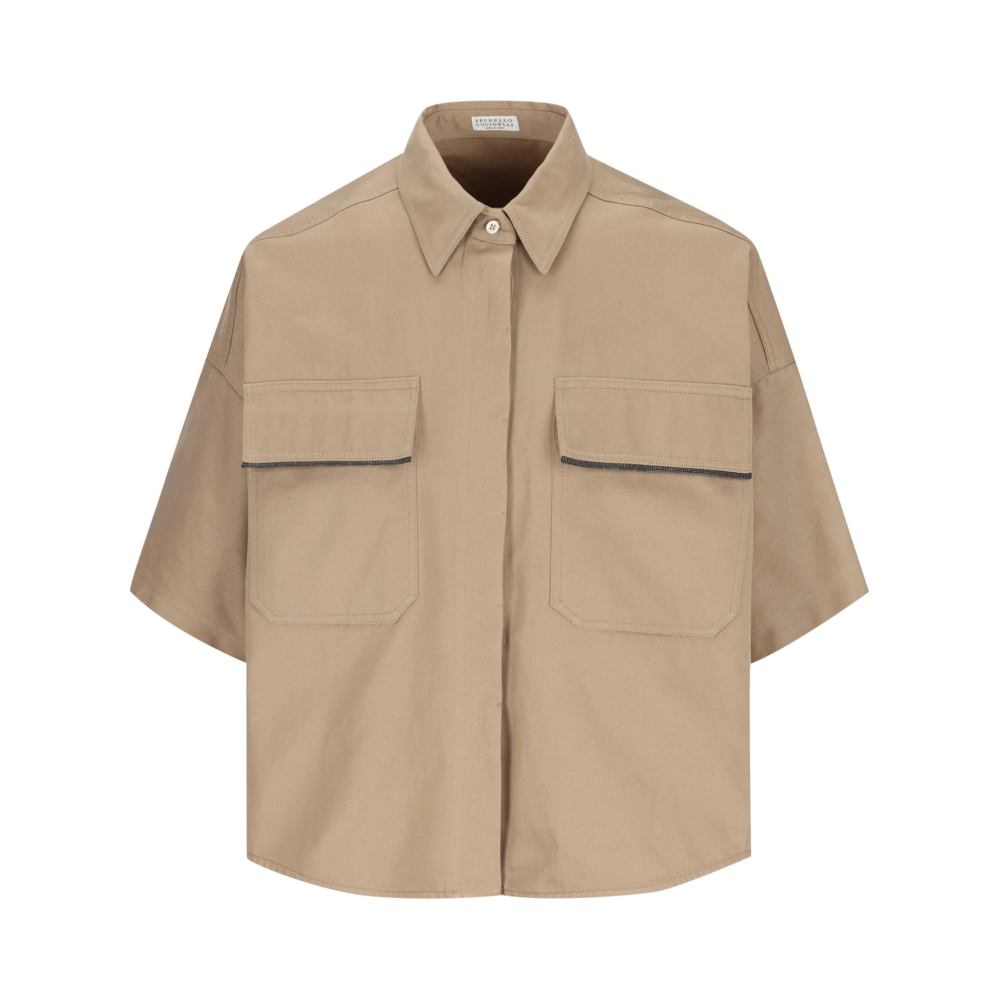 Brunello Cucinelli Shirts Beige