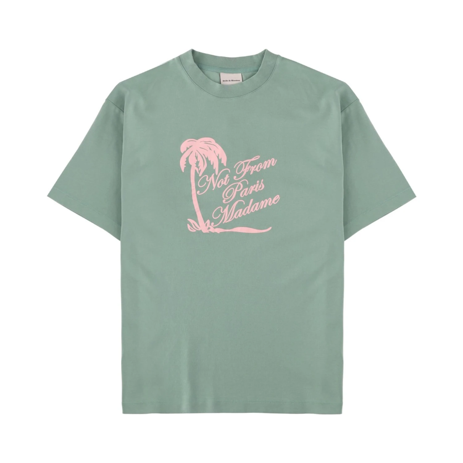 T-SHIRT "SLOGAN PALMIERS"