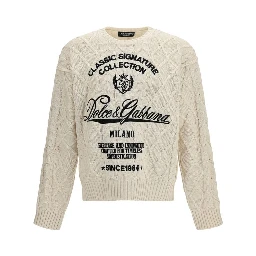 Beige Cotton Sweatshirt