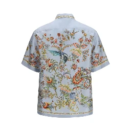 Multicolor Silk Pattern Shirt