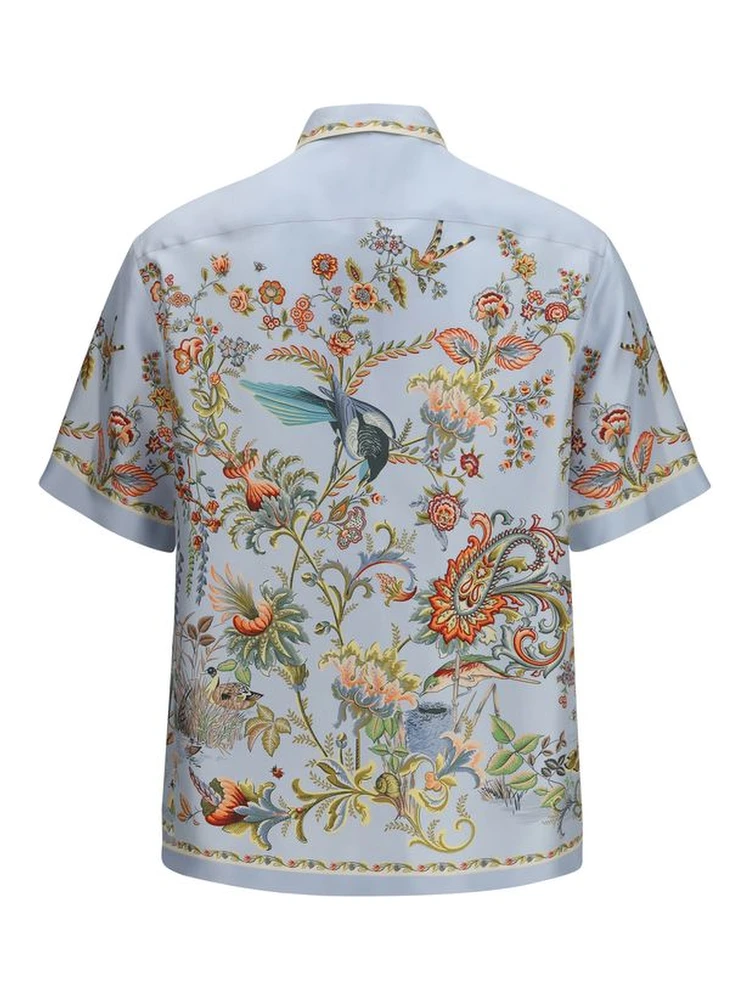 Multicolor Silk Pattern Shirt alternative