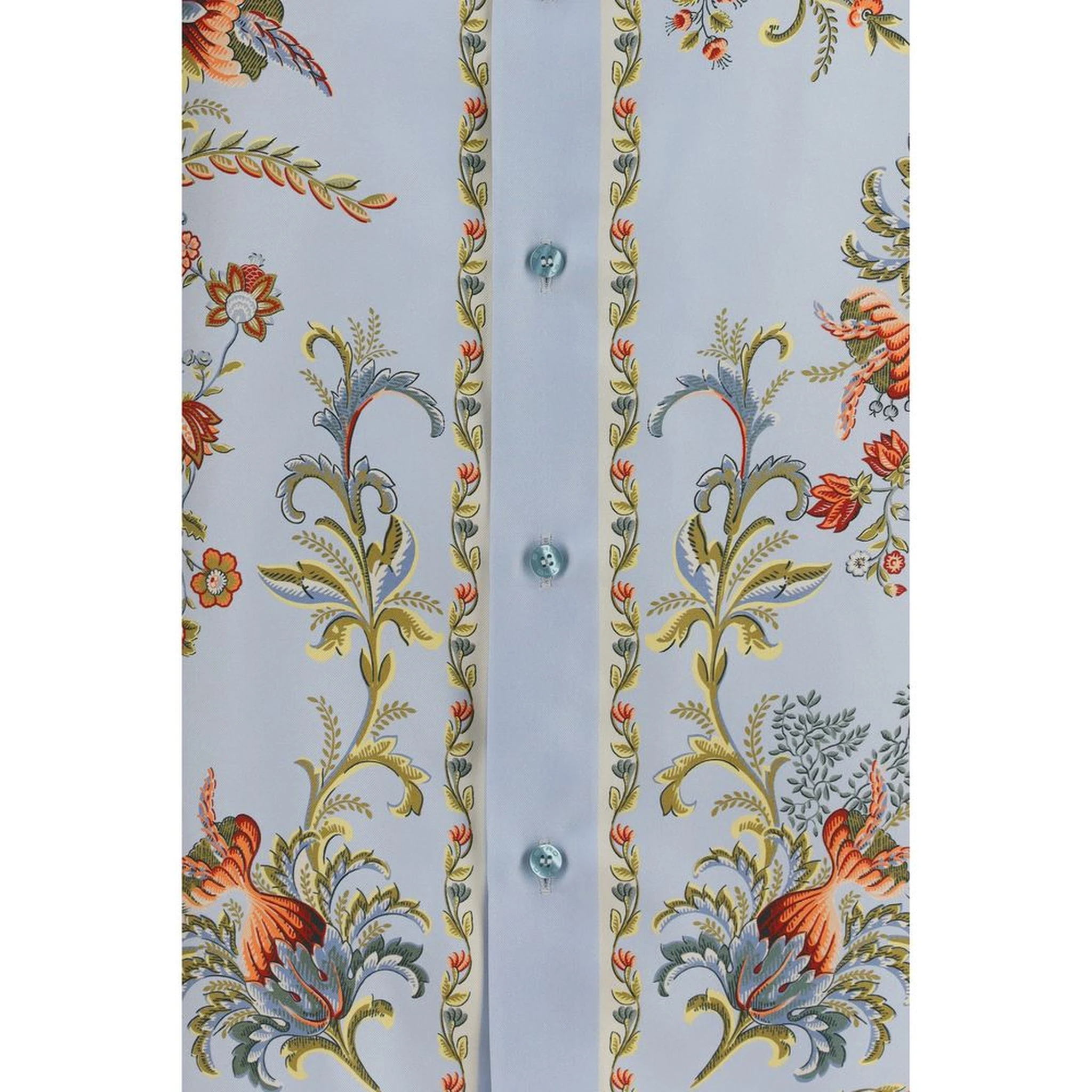 Multicolor Silk Pattern Shirt