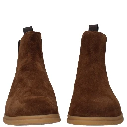 Brown Leather Ankle Boots