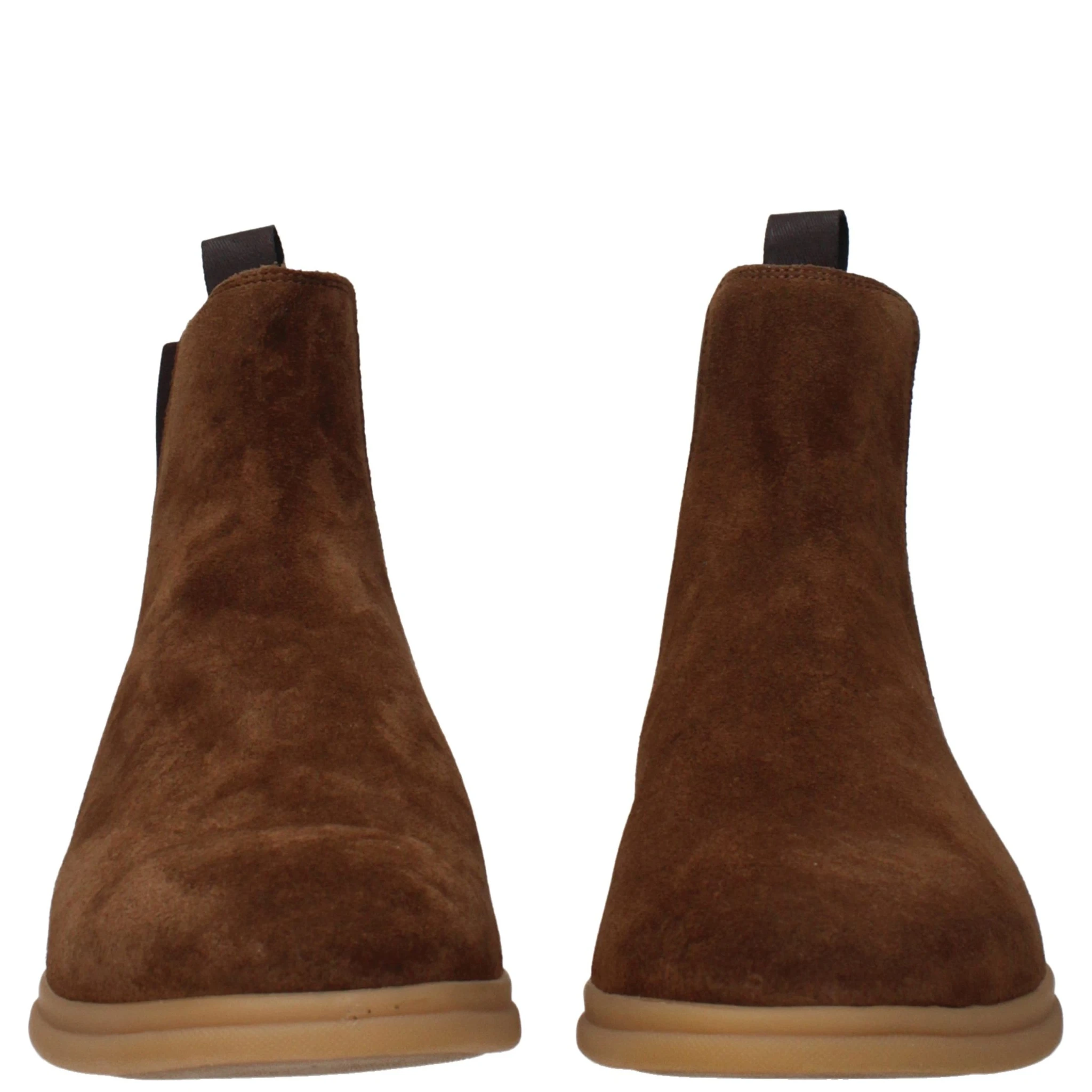 Brown Leather Ankle Boots