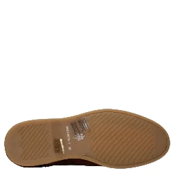 Brown Leather Ankle Boots