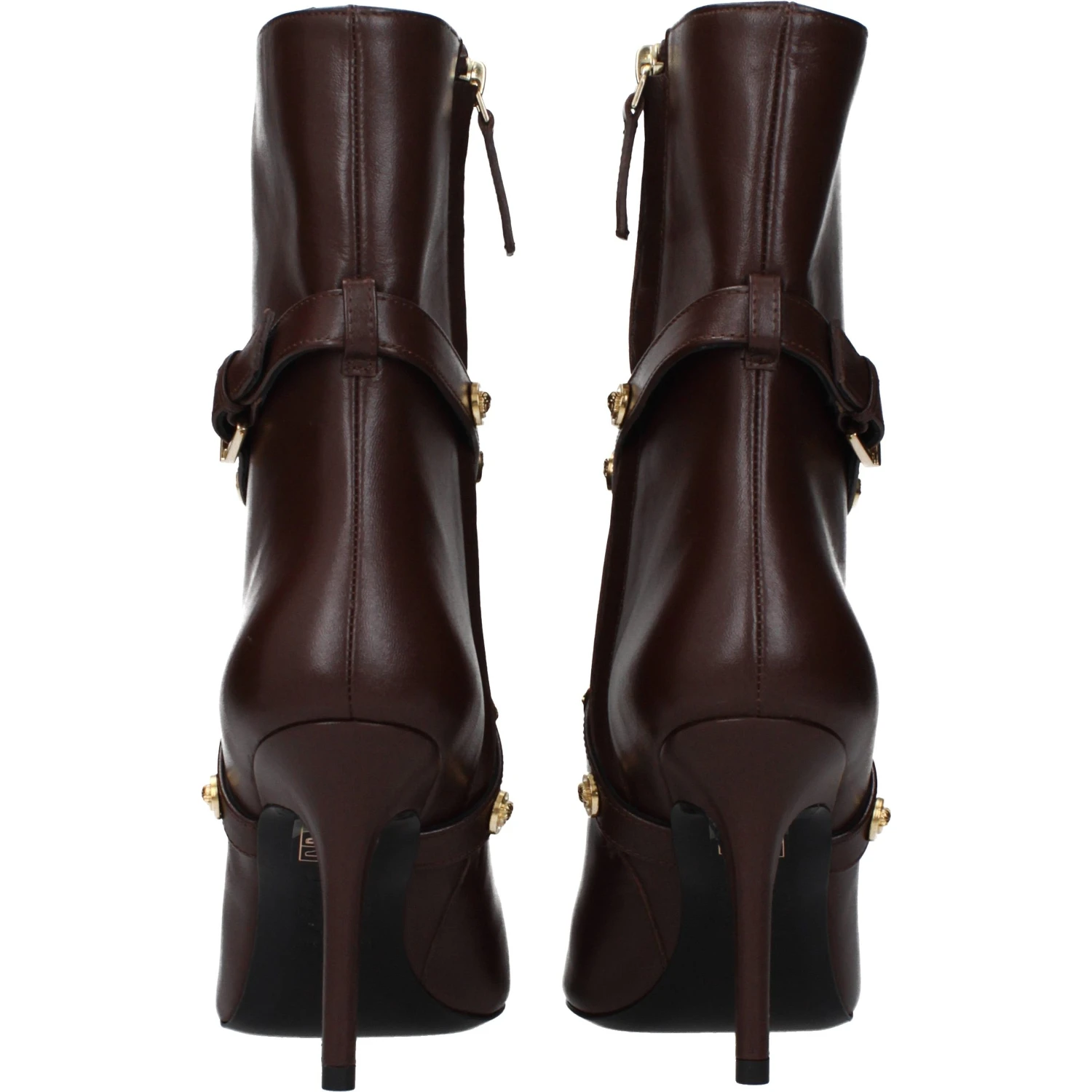 Brown Leather Ankle Boots