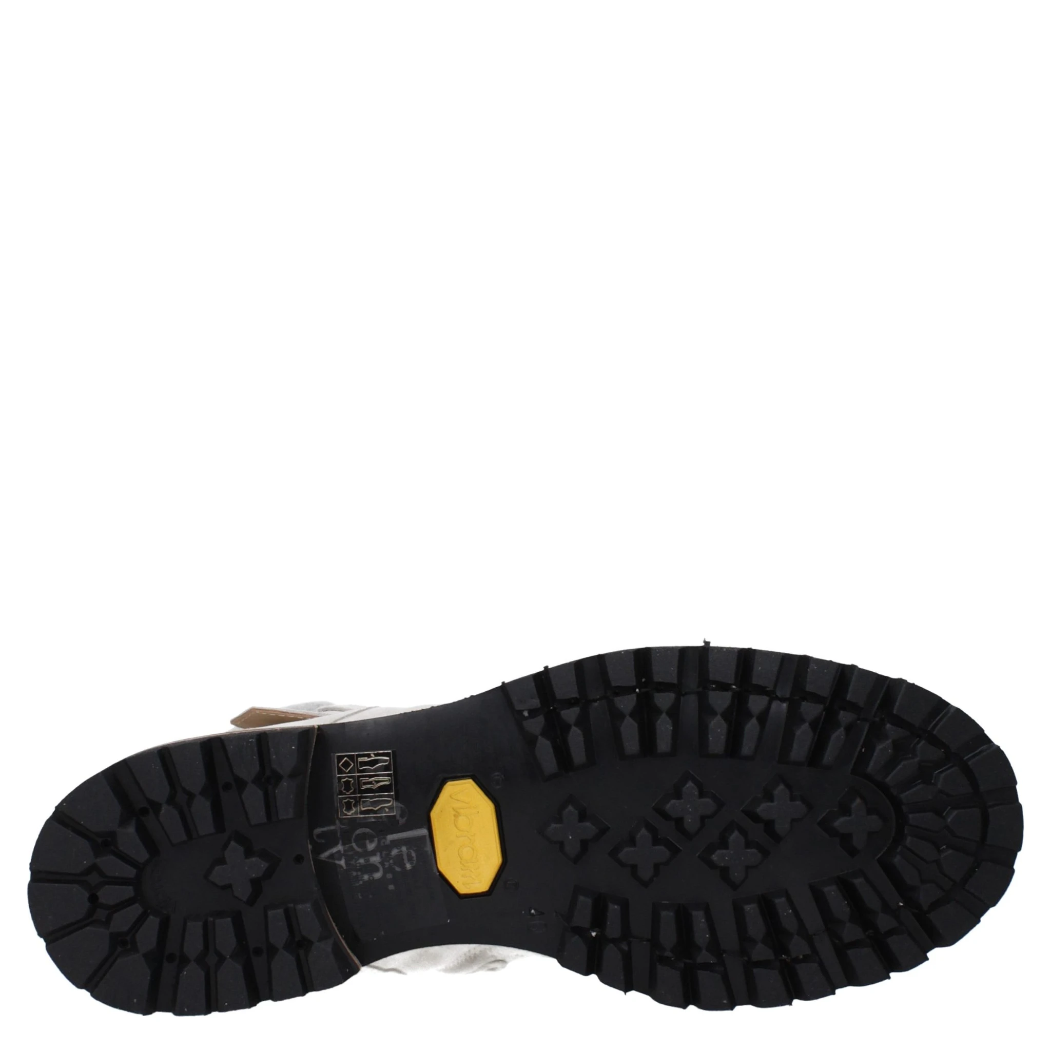 Gray Leather Ankle Boots