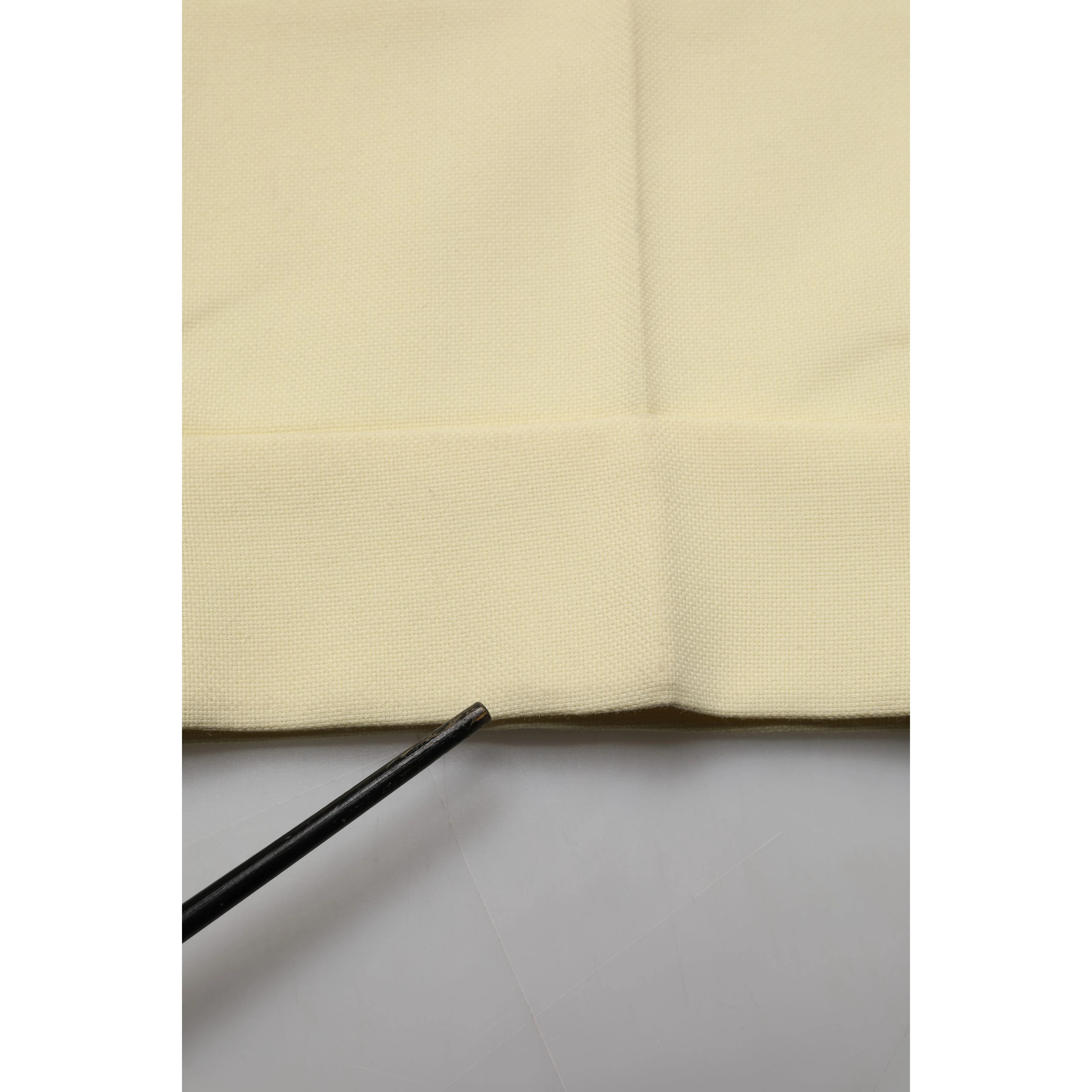 Yellow High Waisted Straight Pleated Trouser Pants