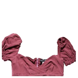 Maroon Silk Sweetheart Sheath Midi Dress