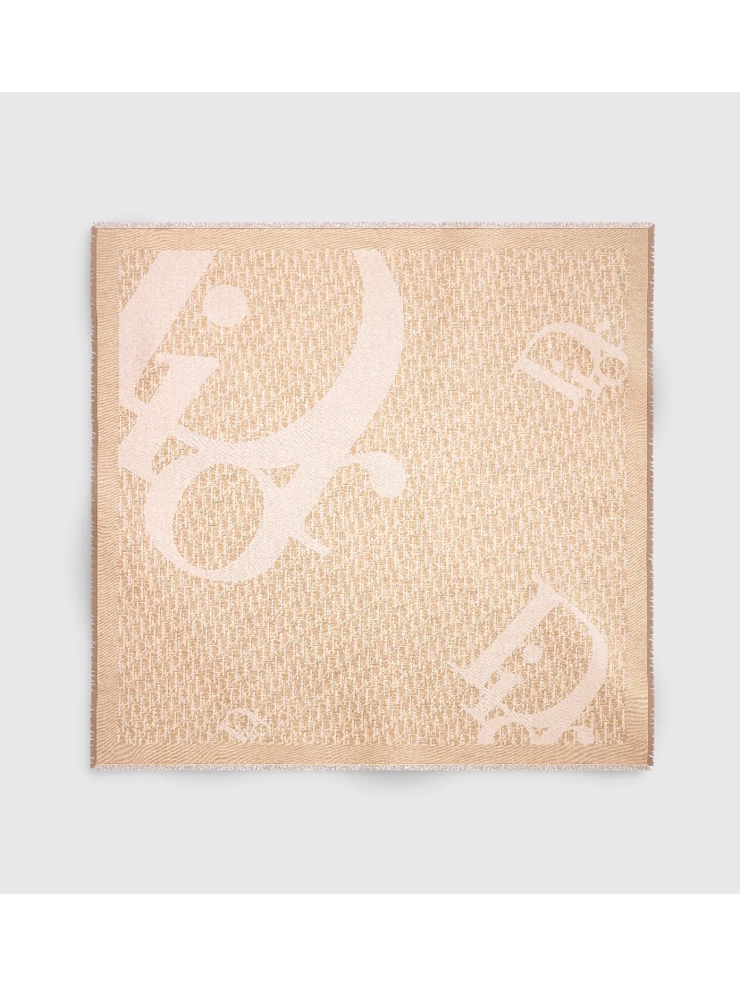 Mixed cashmere scarf