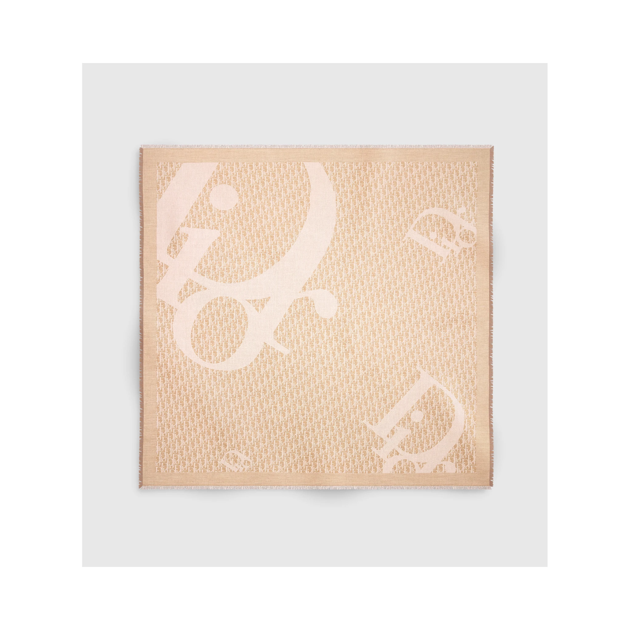 Mixed cashmere scarf