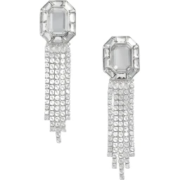 CRYSTAL DROPLET EARRINGS