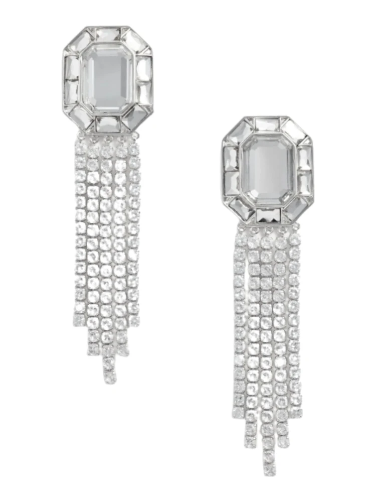 CRYSTAL DROPLET EARRINGS