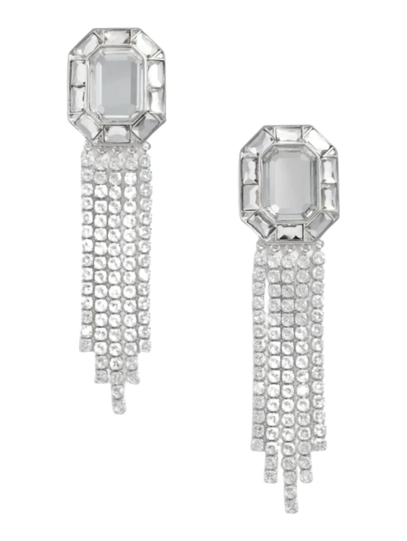 CRYSTAL DROPLET EARRINGS