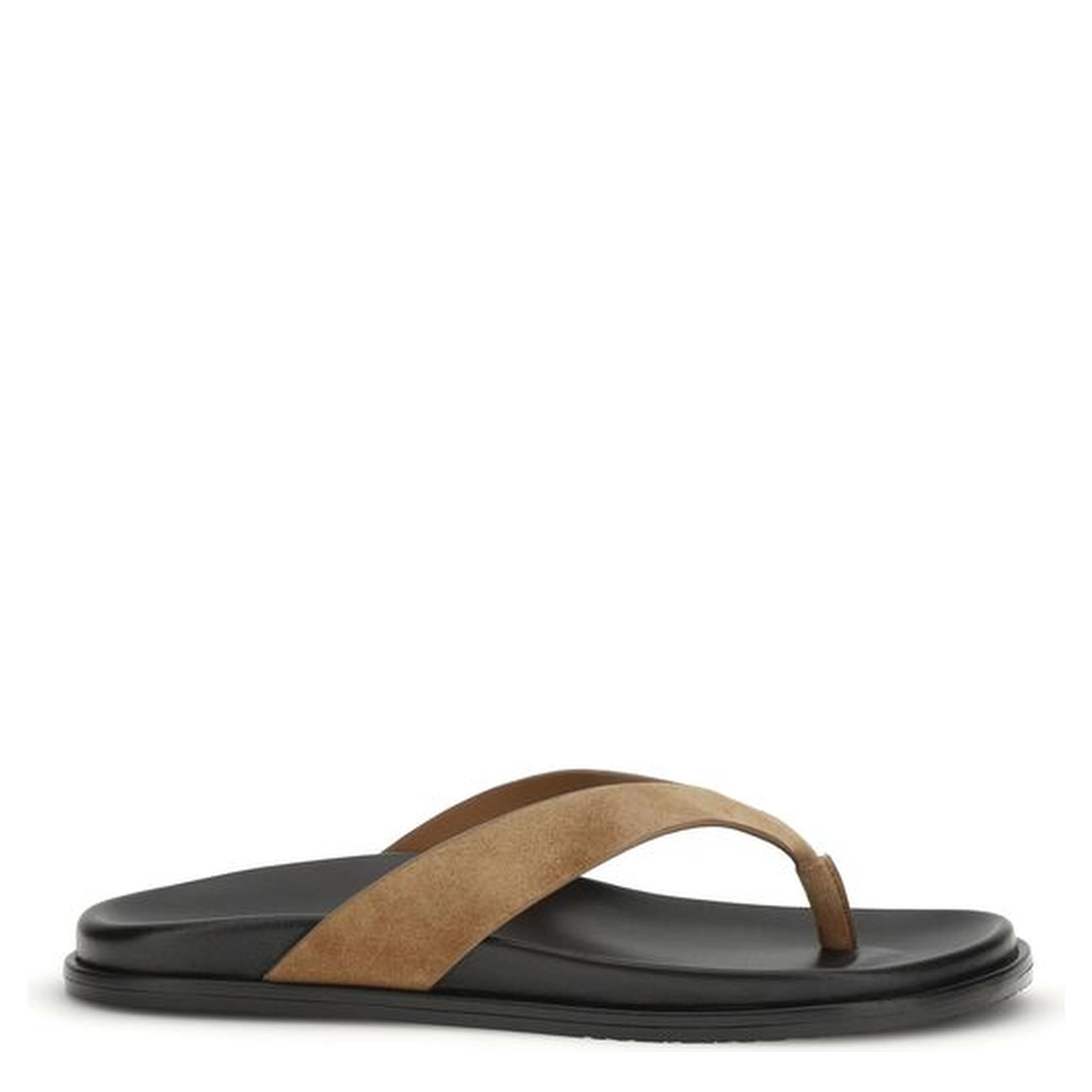 Multicolor Calf Leather Bos Taurus Flip-Flop Sandals