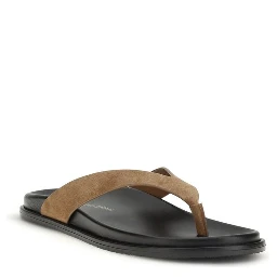 Multicolor Calf Leather Bos Taurus Flip-Flop Sandals