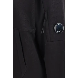 Black Cotton Sweatshirt