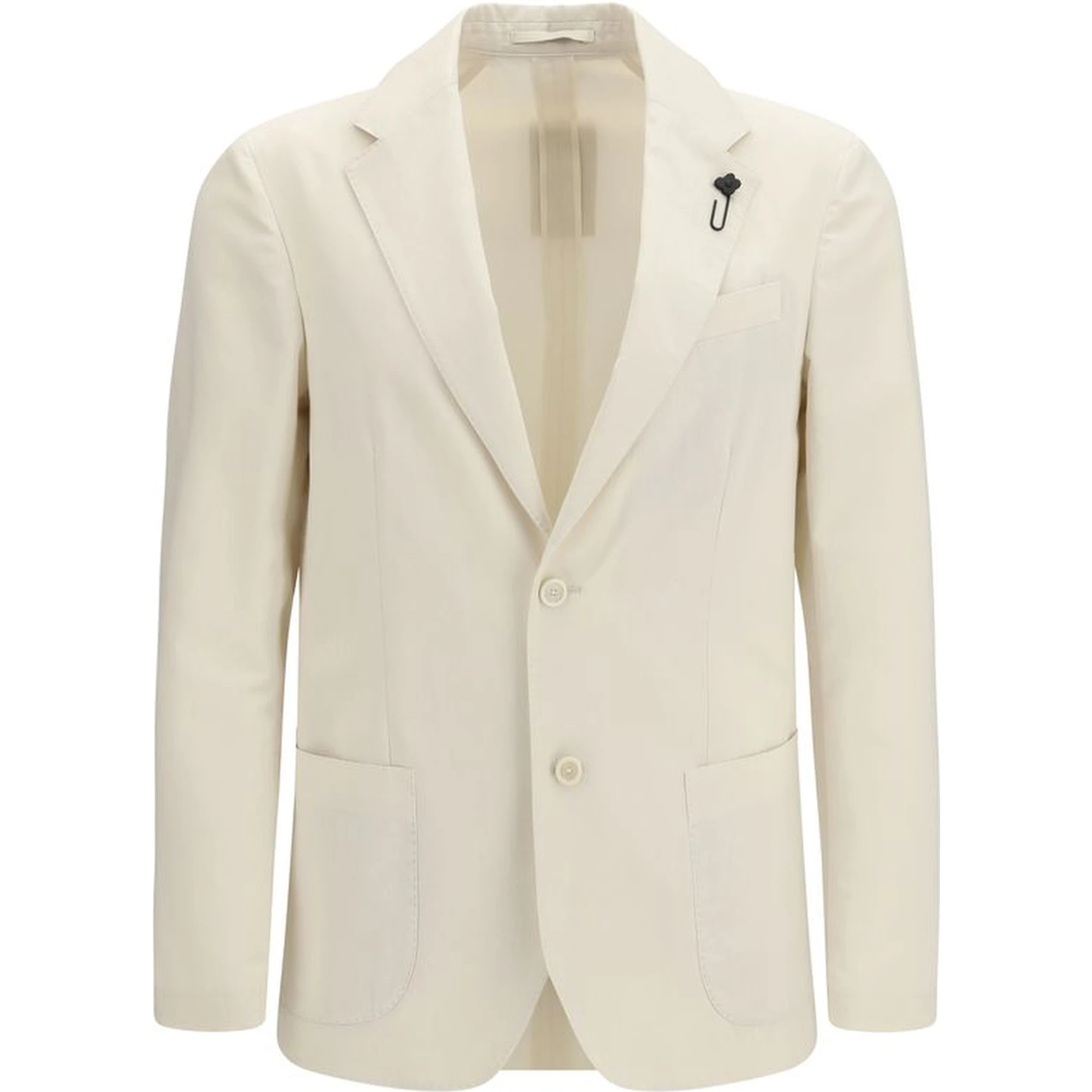 White Cotton Blazer