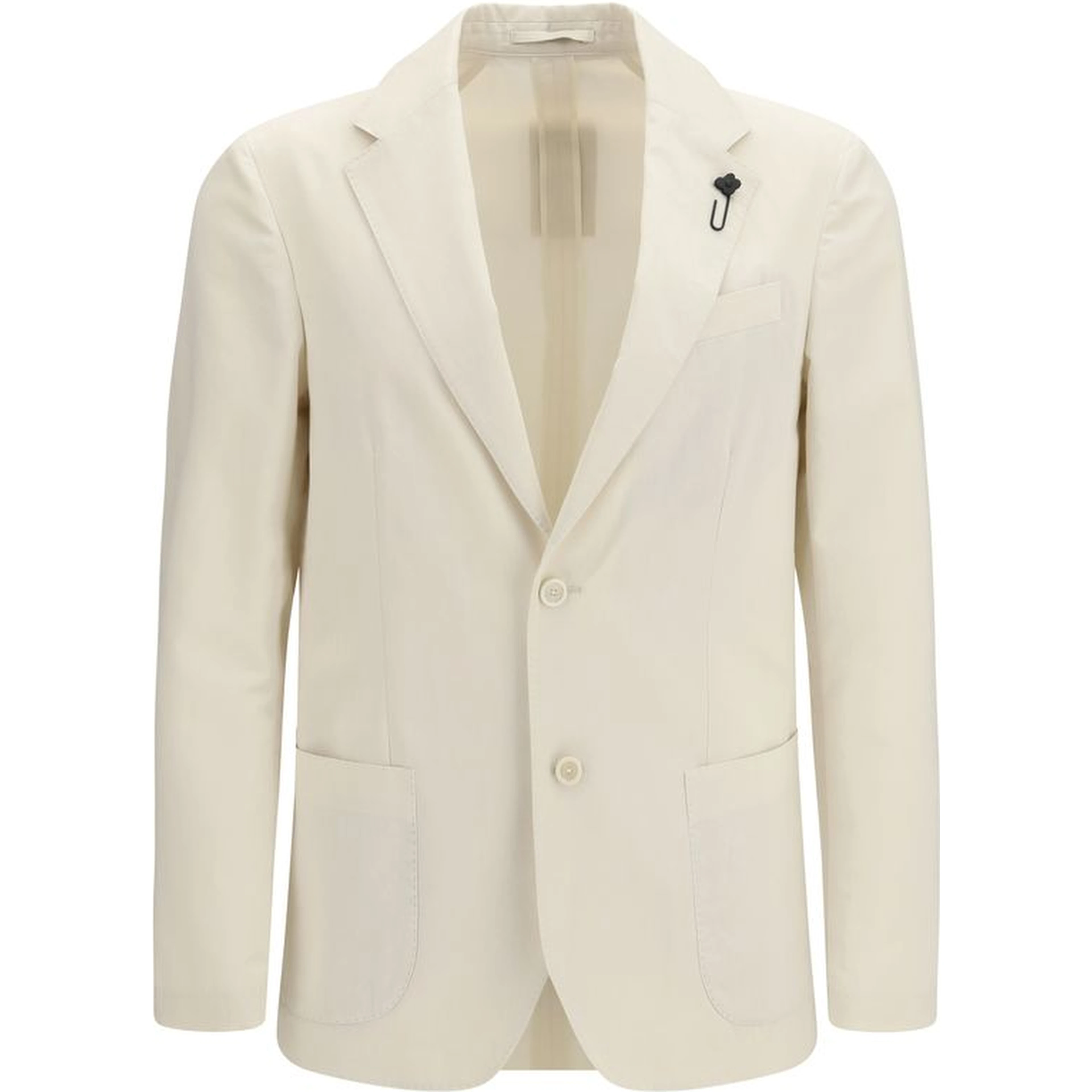 White Cotton Blazer